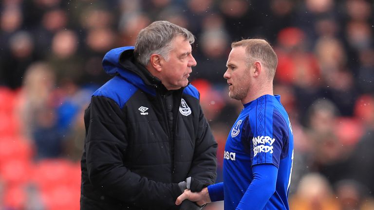 Sam Allardyce and Wayne Rooney have endured a mixed campaign