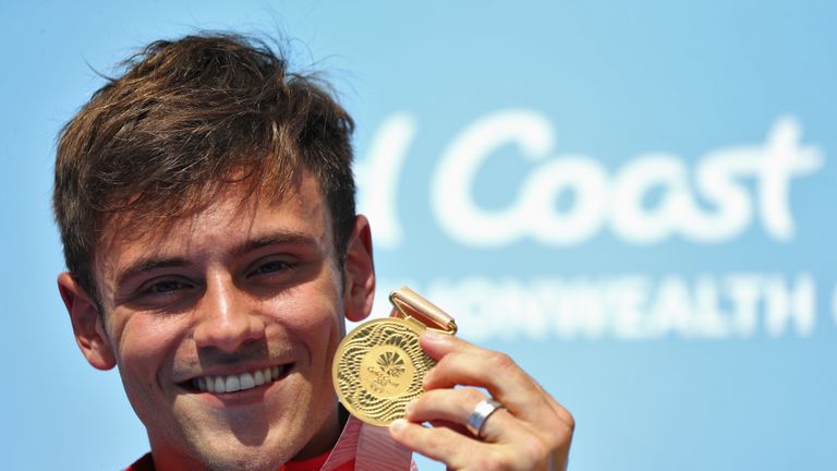 Daley won synchronised 10m platform gold at the Commonwealth Games