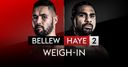 Watch Bellew v Haye 2 weigh-in LIVE!