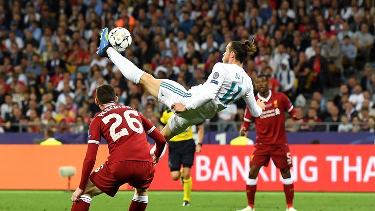 Bale came off the bench and scored one of the great Champions League goals