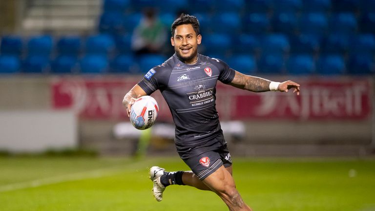 Ben Barba is back in the St Helens squad after recovering from injury