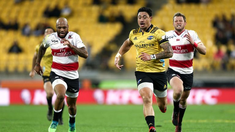 The Hurricanes outscored the Lions by four tries to three