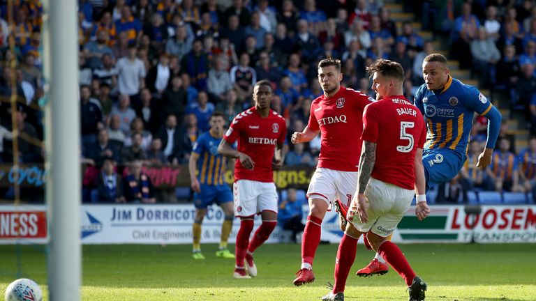 Carlton Morris scored the only goal on Sunday