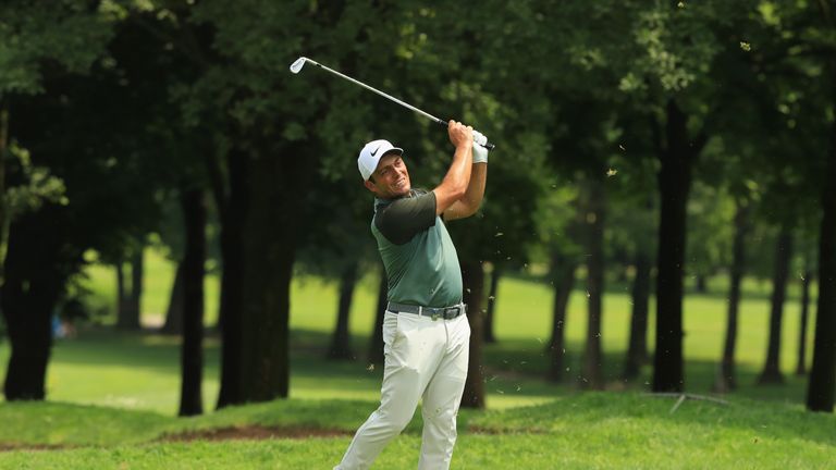 Francesco Molinari gave the home fans plenty to cheer