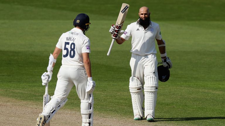 Hashim Amla's century came in a losing cause for Hampshire