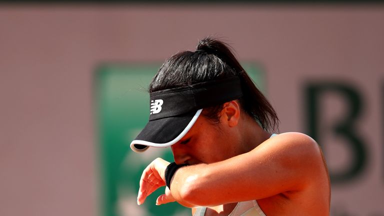 Heather Watson suffers French Open second round defeat