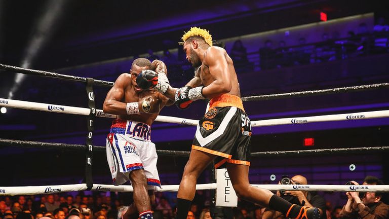 Hurd became a unified champion with a points win over Lara in April
