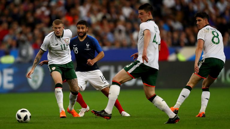 Nabil Fekir wrapped up the win for France
