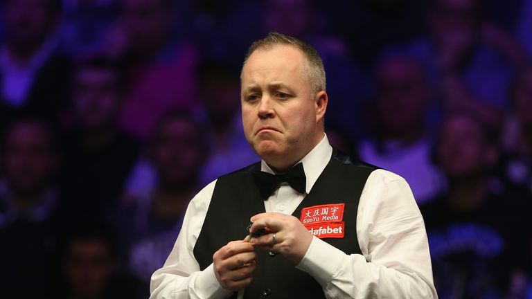 John Higgins and Judd Trump are level heading into their decisive evening session