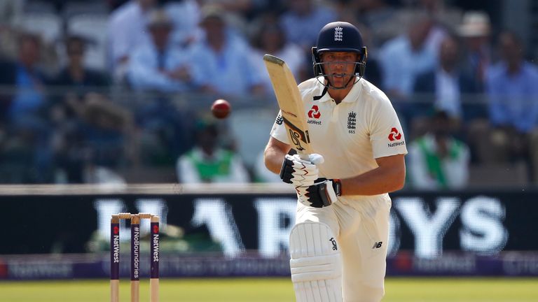 Jos Buttler hit fifty in his first Test in 18 months for England