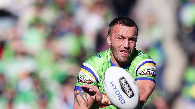 Josh Hodgson is closing in on a return to action for the Canberra Raiders