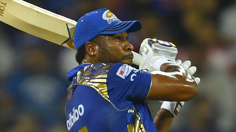 Kieron Pollard has played for the Mumbai Indians in the IPL since 2010 (Credit: AFP)