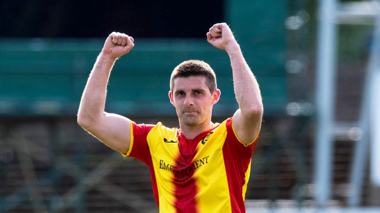 Kris Doolan was the hero for Partick Thistle