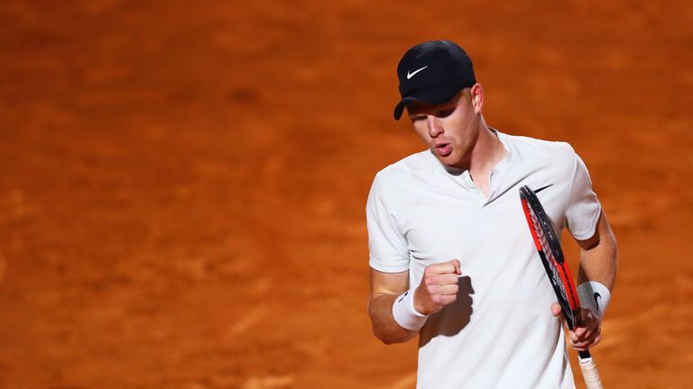 Kyle Edmund defeated Lucas Pouille with an impressive display at Foro Italico