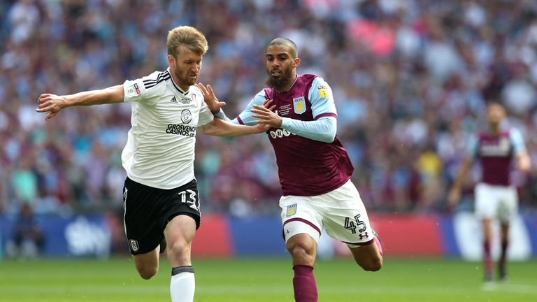 Villa missed out on promotion after losing to Fulham in the Championship play-off final