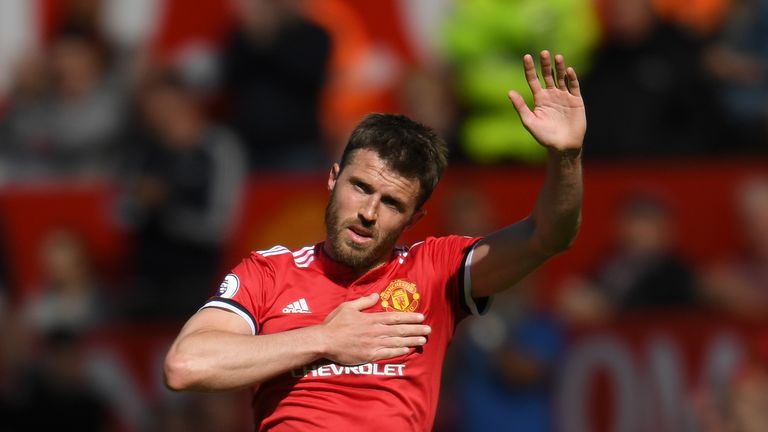 Michael Carrick played in 464 games for United over 12 years