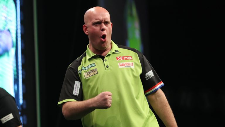 Van Gerwen has enjoyed another dominant campaign