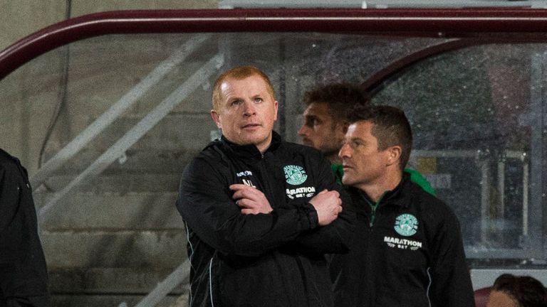 Neil Lennon endured a night of frustration at Tynecastle