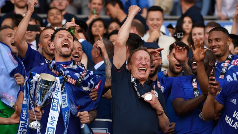 Neil Warnock's Cardiff will be heading to Cornwall