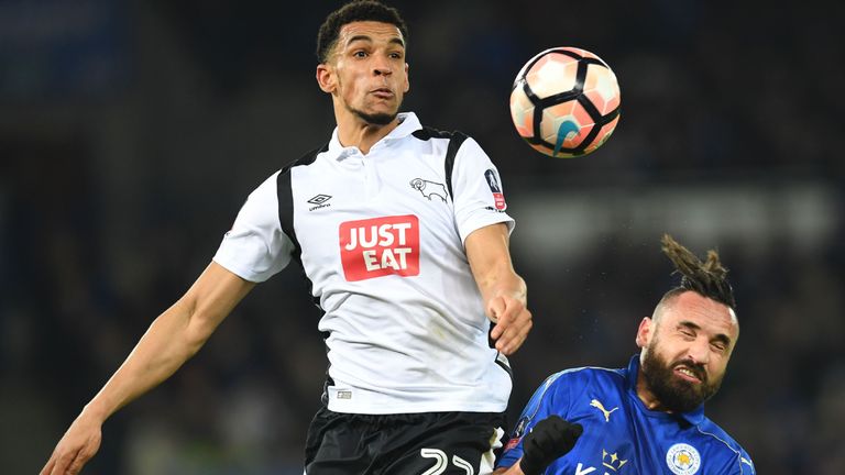 Blackman struggled with injuries at Derby last season