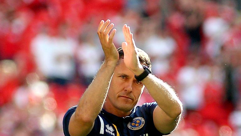 Hurst suffered heartache with Shrewsbury in the Sky Bet League One play-off final against Rotherham