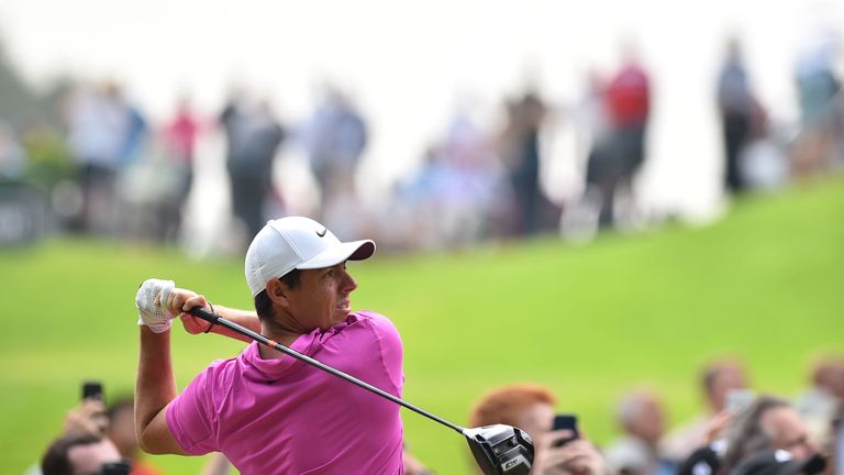 McIlroy's final-round 70 left him two behind Francesco Molinari