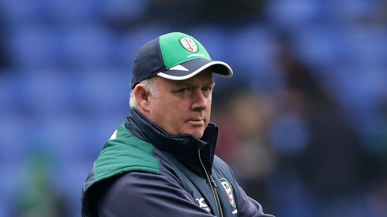 Declan Kidney is London Irish's new director of rugby