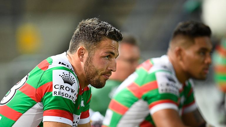 Sam Burgess insists he is staying with the Rabbitohs
