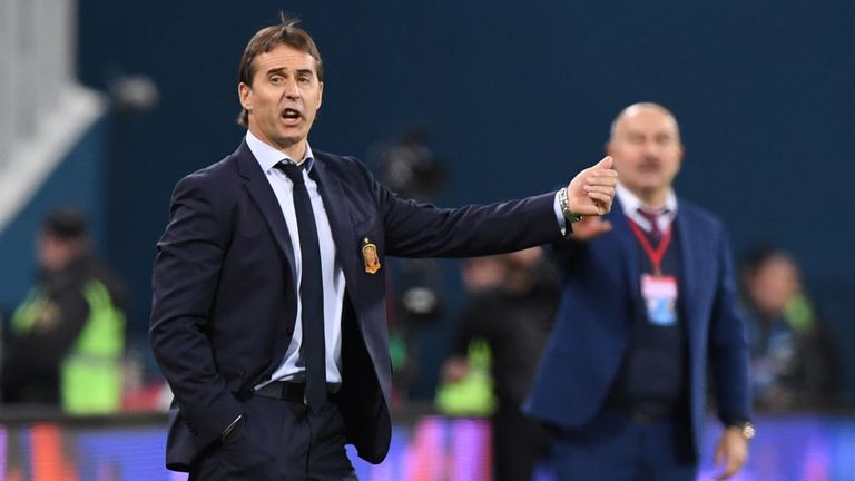 Lopetegui succeeded Vicente del Bosque as Spain coach in 2016
