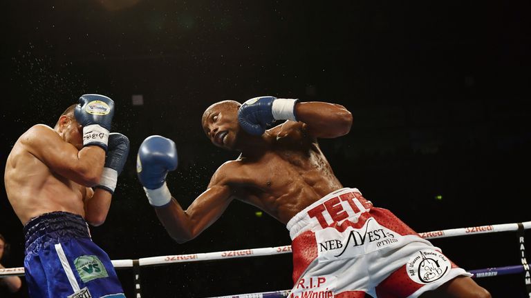 Tete takes his WBO title into the latest WBSS series