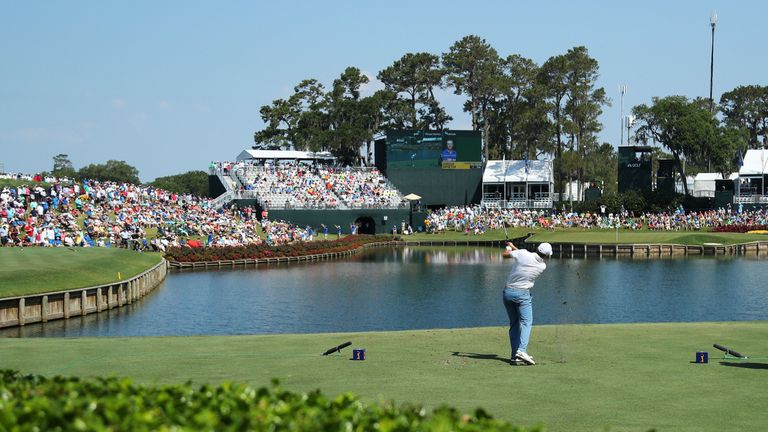 Taking on the 17th is a daunting prospect, and the penultimate hole was the toughest on the course in round one