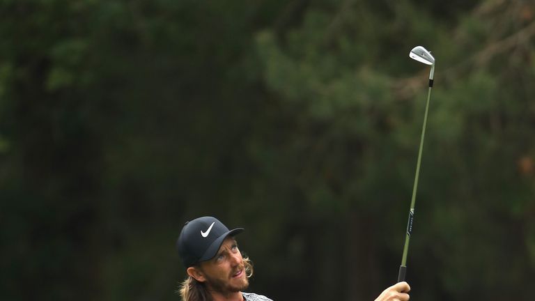 Poulter plays alongside Graeme McDowell and Ian Poulter for the first two rounds