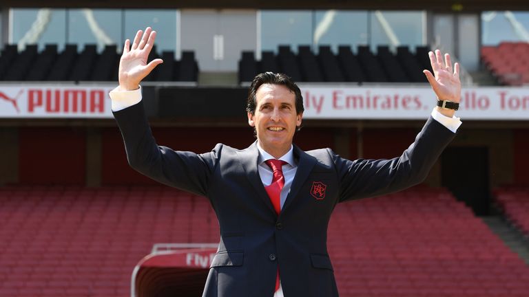 Unai Emery will be looking to halt Arsenal's decline