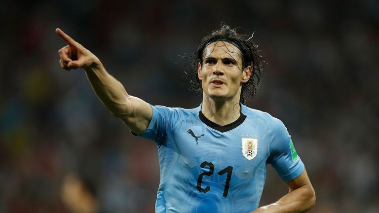 Edinson Cavani was the matchwinner in Sochi