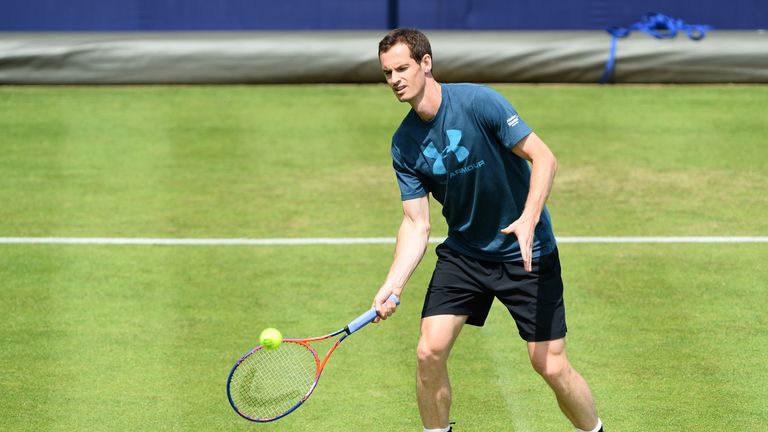 Andy Murray has dropped to No 157 in the world rankings