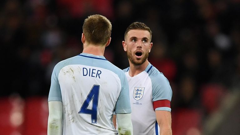 Dier and Henderson have both captained England under Southgate