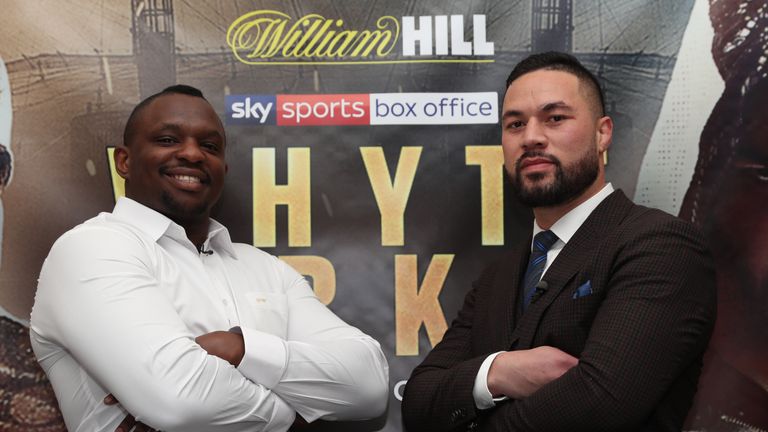 Whyte battles Joseph Parker on July 28 live on Sky Sports Box Office