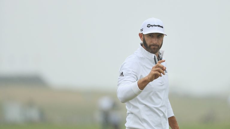 Johnson's ball took almost 12 seconds to reach the hole at the seventh