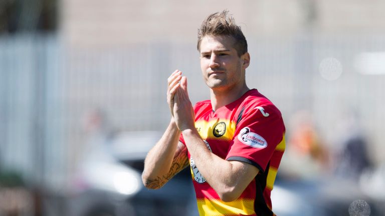 Frederic Frans had a two-year spell with Partick from 2014-2016