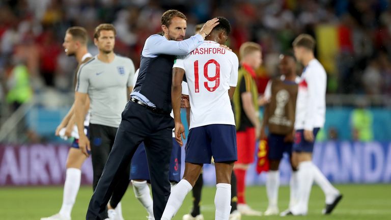 Will Gareth Southgate turn to Marcus Rashford? [스카이스포츠] 콜롬비아에 맞선 뻥국의 잠재적인 승부차기 명단 투표