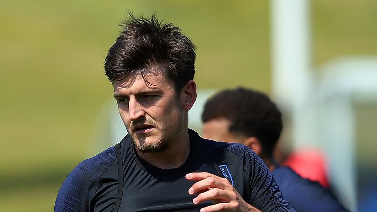 Harry Maguire looks likely to be part of a back-three
