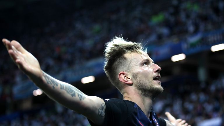 As well as Luka Modric, Barcelona's Ivan Rakitic has been a top performer for Croatia