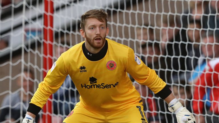 Mark Gillespie is the first signing of the summer for Motherwell