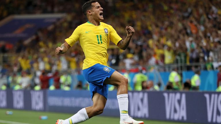 Philippe Coutinho says Brazil will find another 'protagonist' if Neymar is not at his best against Costa Rica