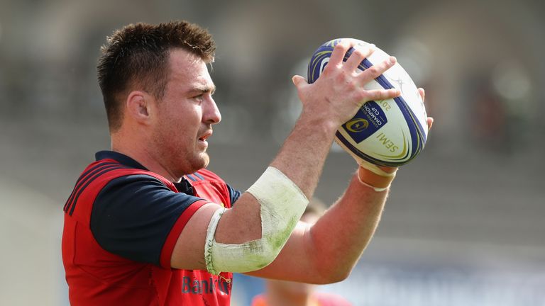 Niall Scannell starts at hooker for his eighth cap
