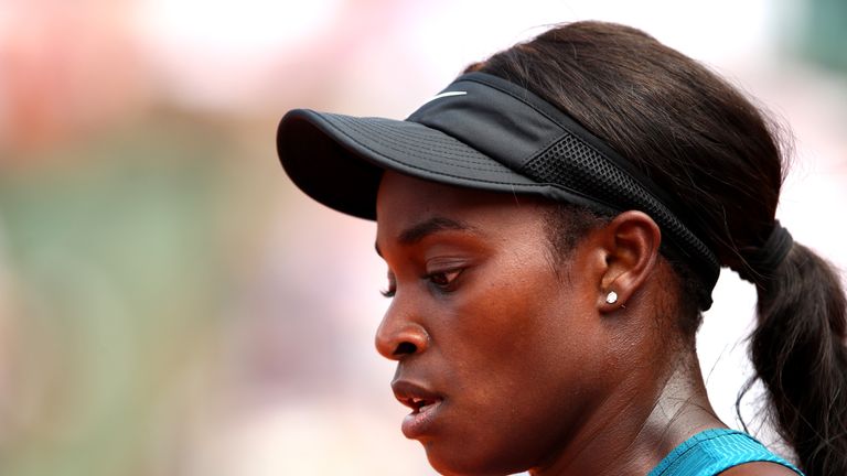 Stephens was seeking a second Grand Slam title Simona Halep defeats Sloane Stephens to win maiden Grand Slam at French Open | Tennis News Simona Halep defeats Sloane Stephens to win maiden Grand Slam at French Open | Tennis News