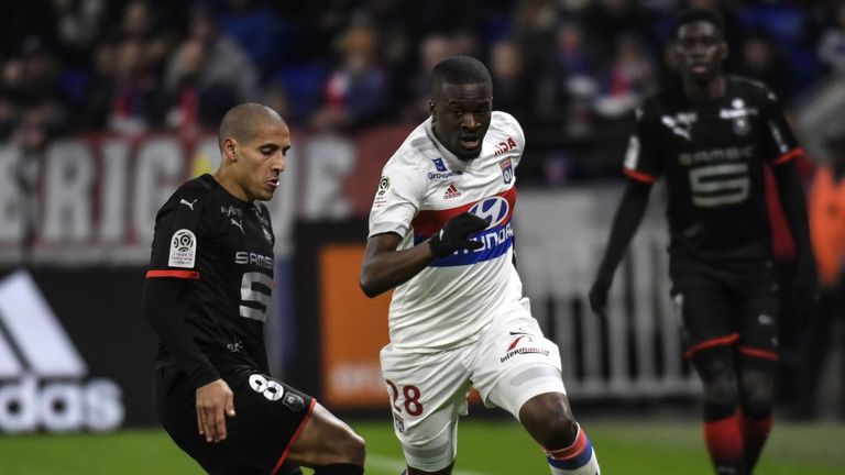 Tottenham interested in Lyon's Tanguy Ndombele but no contact between clubs