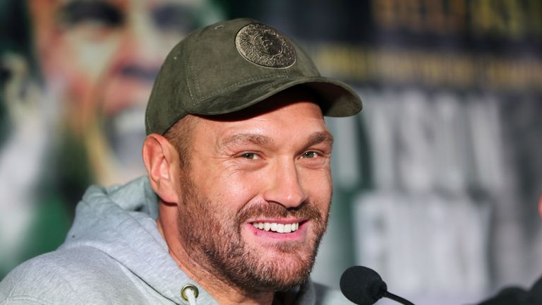 Tyson Fury beat Sefer Seferi in four rounds on his comeback fight in Manchester