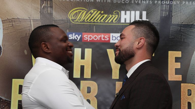 Dillian Whyte faces Joseph Parker on July 28, live on Sky Sports Box Office