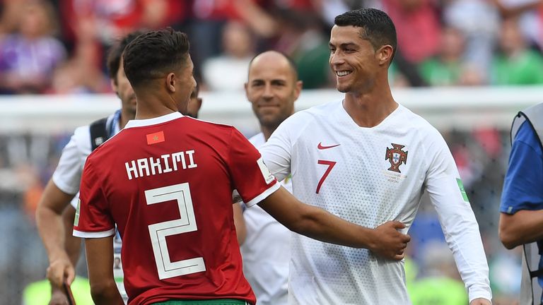 Portugal's forward Cristiano Ronaldo 